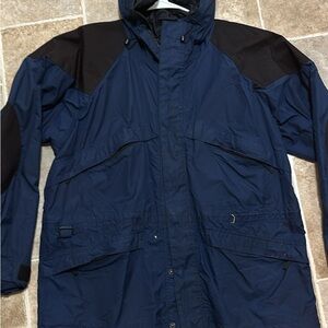 Galyans Men's Blue and Black Jacket